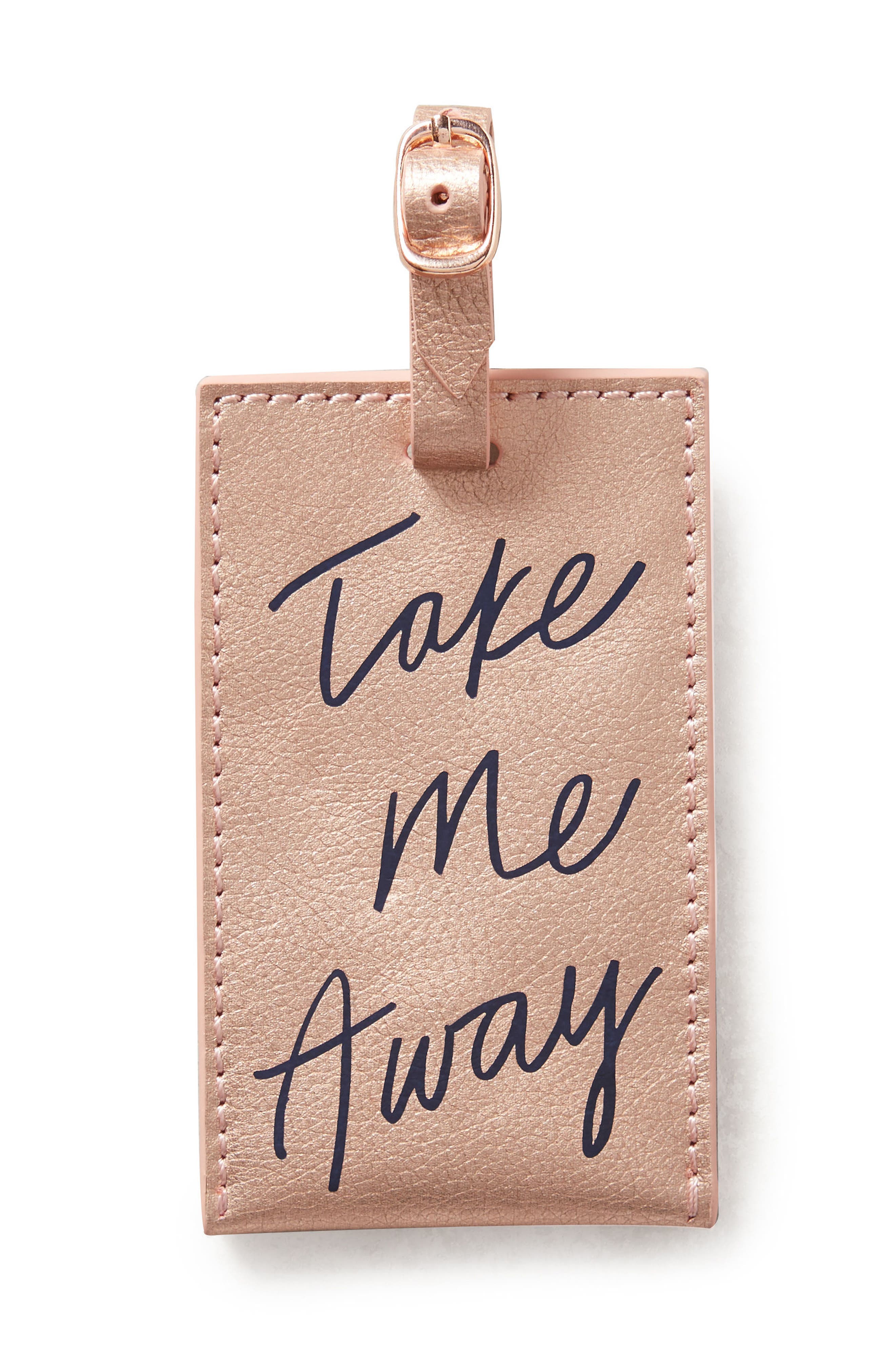 Anthropologie Take Me Away Leather Luggage Tag Nordstrom