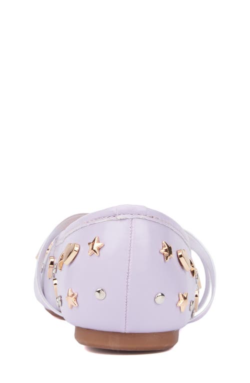 Olivia Miller Kid' Atomic Vibe Flat In Lilac