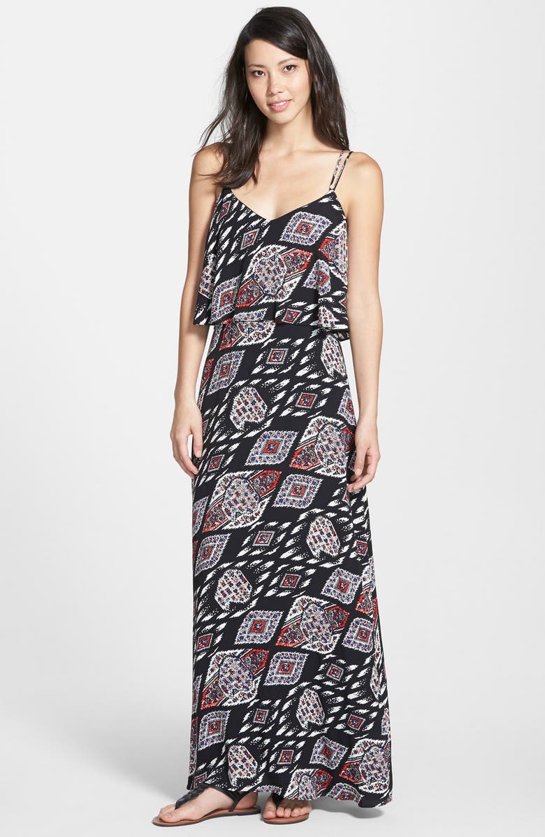 Vince Camuto 'Marrakesh Tapestry' Popover Maxi Dress | Nordstrom