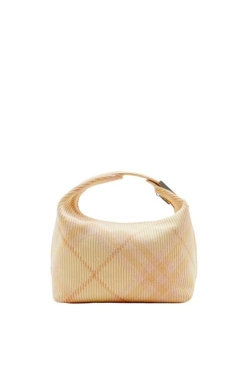 Shop Burberry Medium Peg Duffle Bag In Sherbet