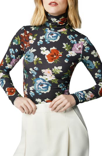 Prada on sale floral turtleneck