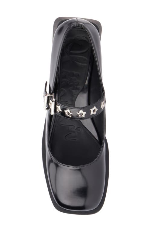 Olivia Miller Asteroid Mary Jane Flat In Black