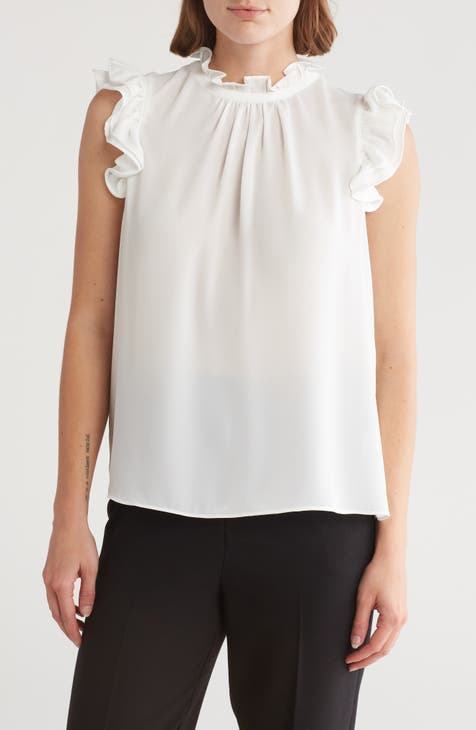 Ruffle Detail Top