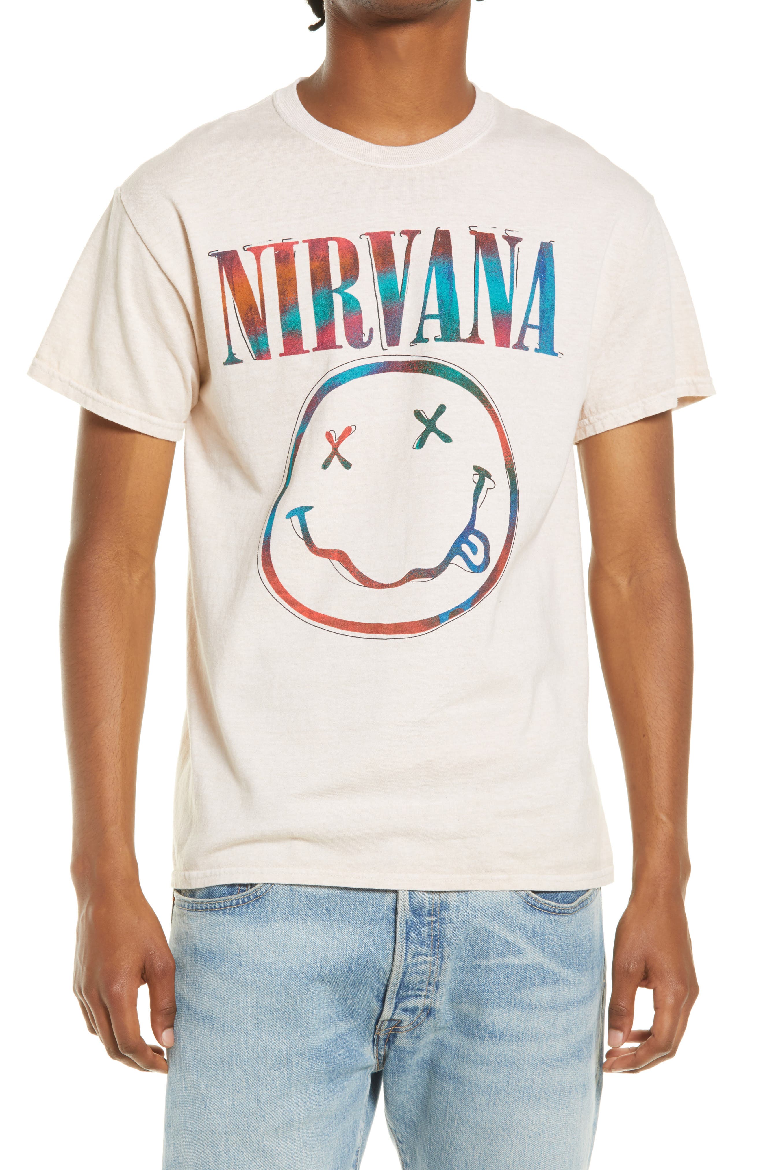 Live Nation Graphic Tees Nirvana Tee In 