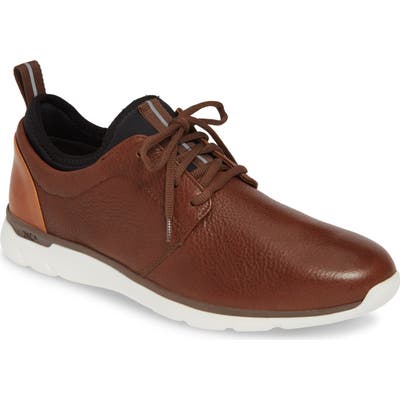 Johnston & Murphy Prentiss Xc4 Waterproof Low Top Sneaker- Brown