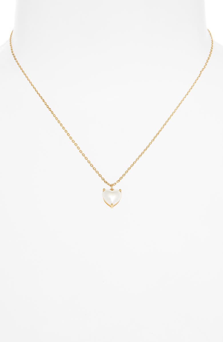 kate spade new york my love may heart pendant necklace | Nordstrom