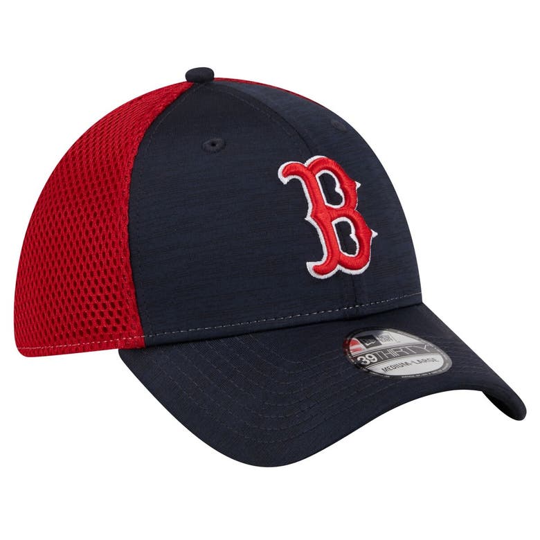 Shop New Era Navy Boston Red Sox Neo 39thirty Flex Hat