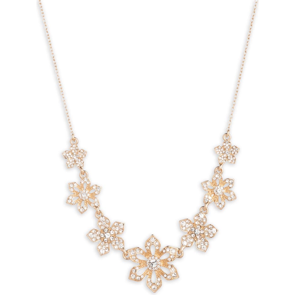 Shop Marchesa Florent Necklace In Gold/crystal