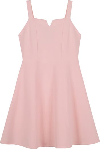 Zunie textured skater shop dress