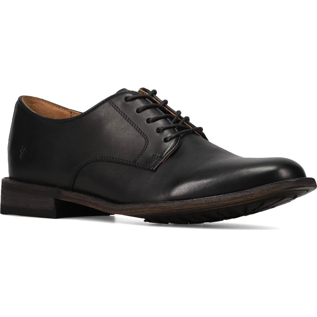 Frye Dylan Leather Oxford In Black