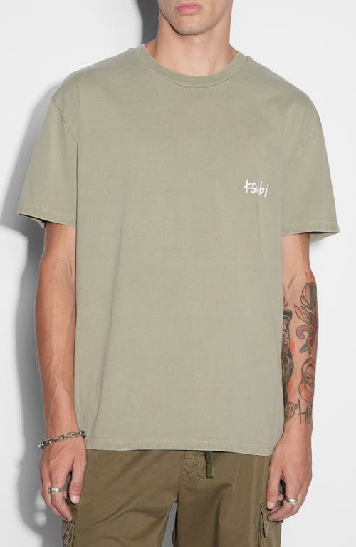 Shop Ksubi All Day Biggie Logo T-shirt In Green