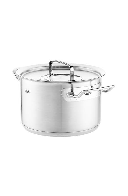 Fissler Original-profi Collection Stainless Steel Stock Pot With Metal Lid In Stainless Steel