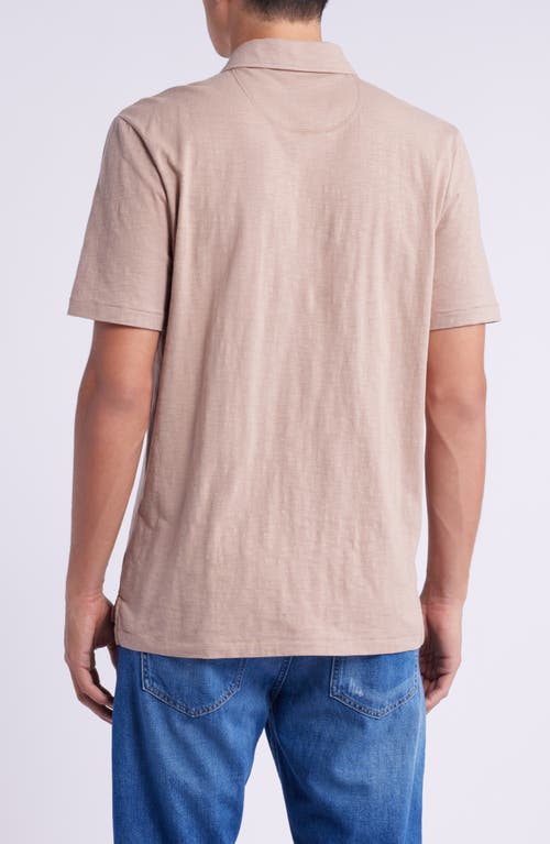 Threads 4 Thought Slub Jersey Polo In Balsa