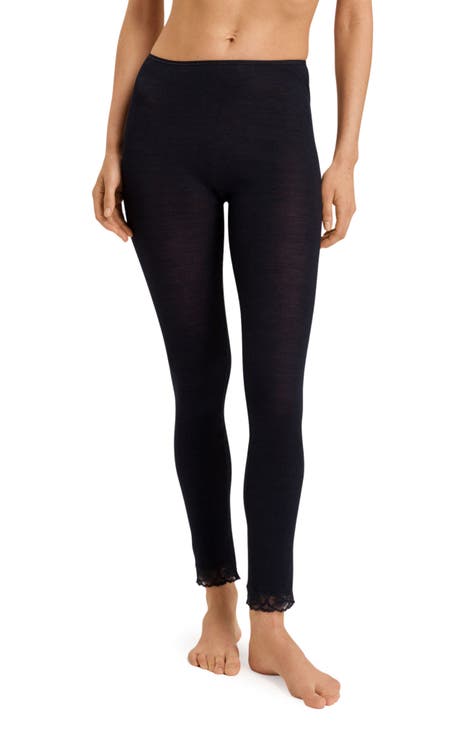 Merino Wool Leggings for Women - High Waisted Workout Pants - Organic  Loungewear