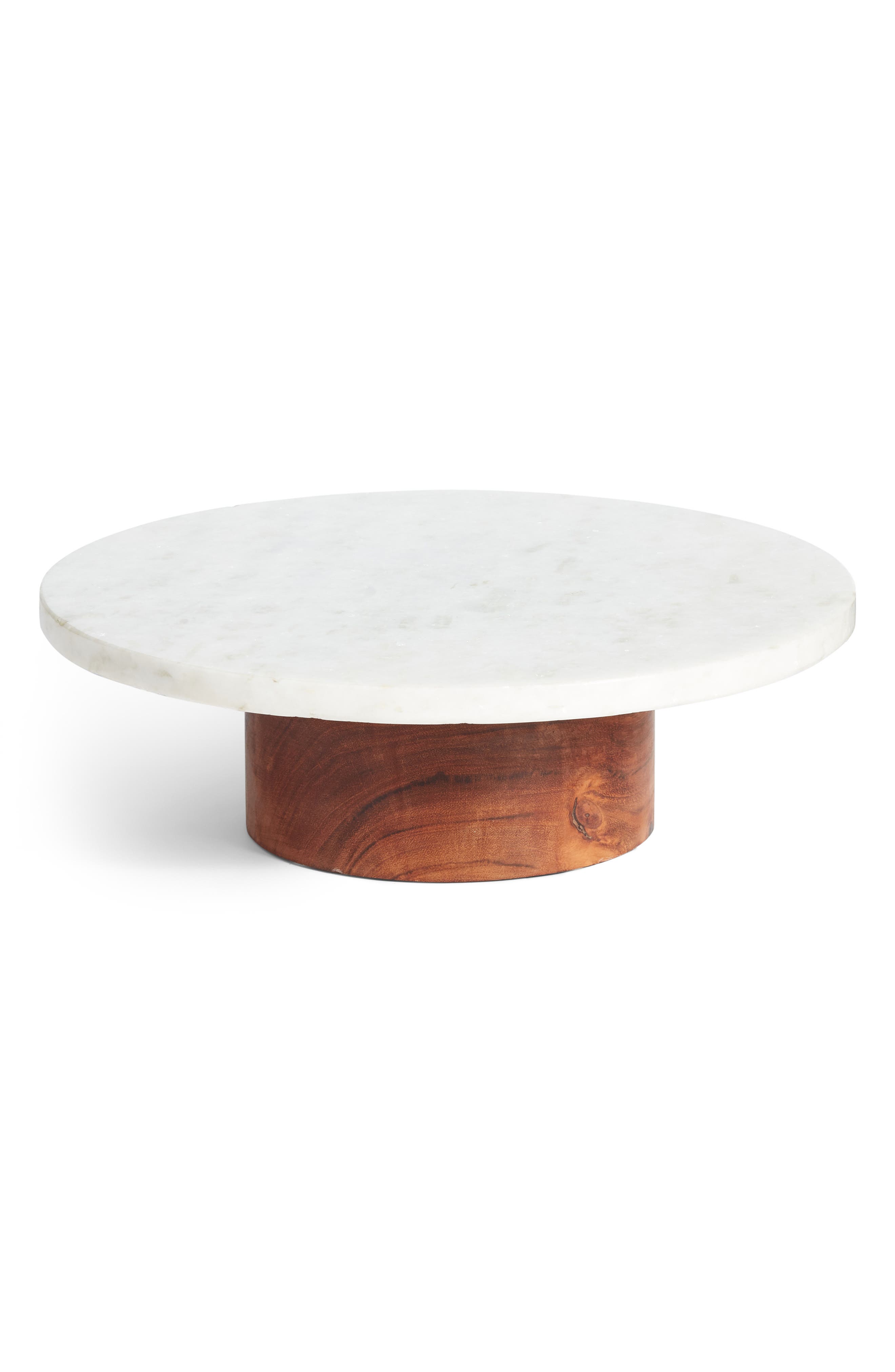 Nordstrom At Home Marble Wood Lazy Susan Nordstrom