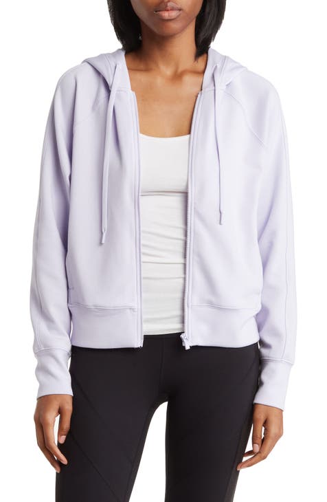 Yogalicious Lux Yoga Jacket Women's Size 2XL Gray Zip Front Activewear
