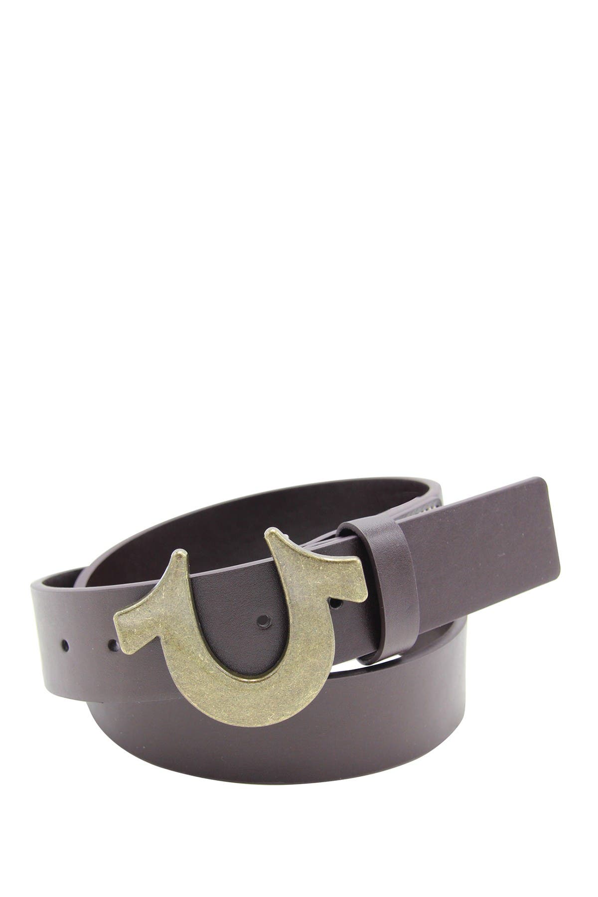 true religion horseshoe buckle belt