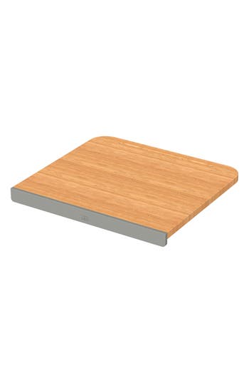 Berghoff Leo Bamboo Rectangular Cutting Board/tablet Stand In Grey/brown