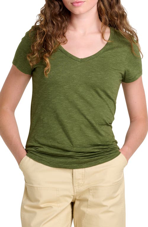 Marley II Organic Cotton Blend T-Shirt in Chive