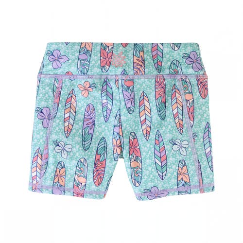 Uv Skinz Active Swim Shorts In Petal Power