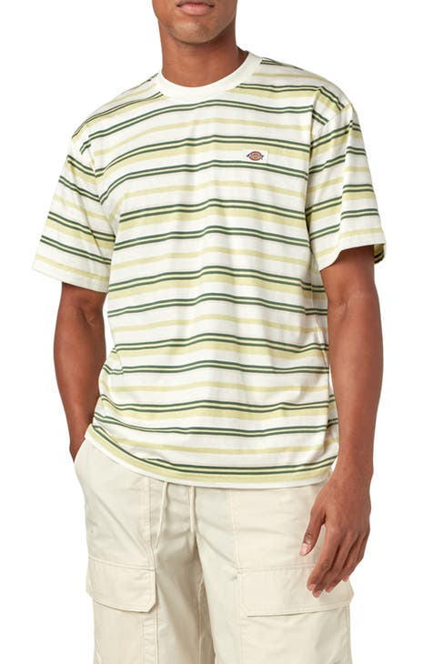 Glade Spring Stripe Cotton T-Shirt