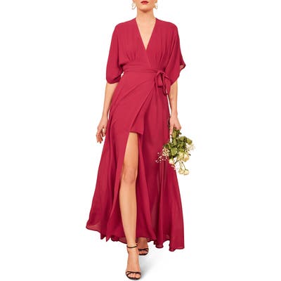 Reformation Winslow Maxi Dress, Pink