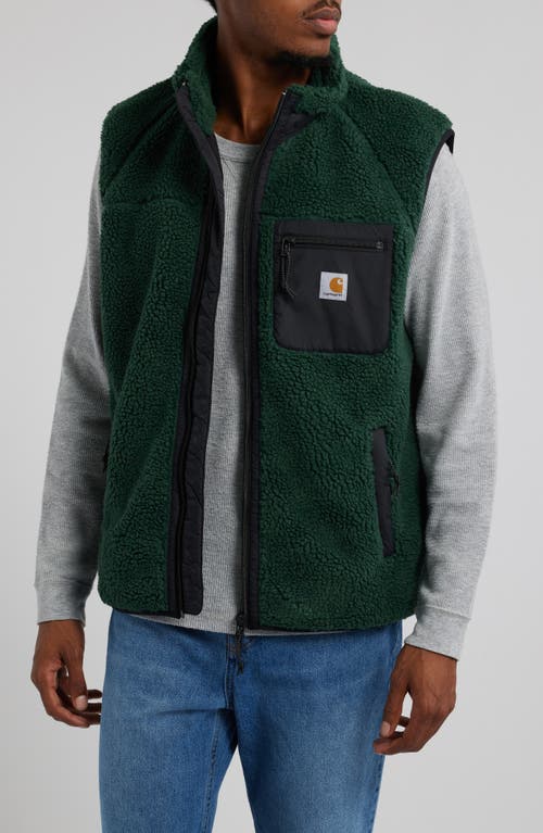 Carhartt Work In Progress Prentis Fleece Vest Liner in Sycamore Tree /Black 