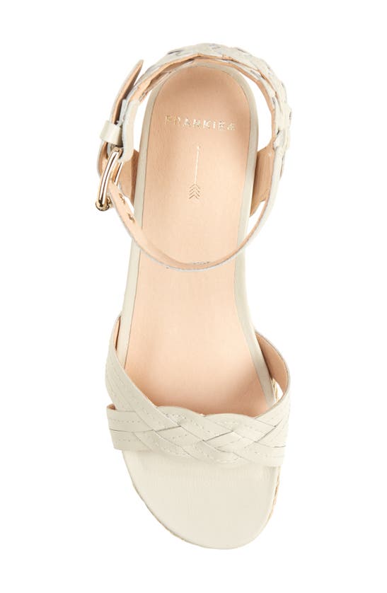 Shop Frankie4 Upton Espadrille Sandal In Bone