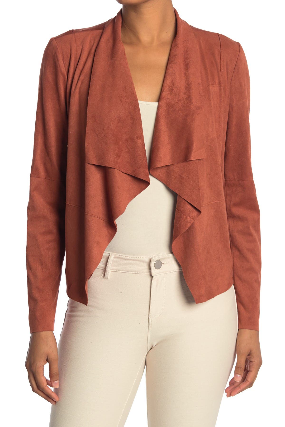bagatelle faux suede jacket