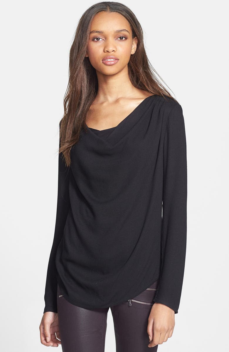 Ella Moss Drape Neck Top | Nordstrom