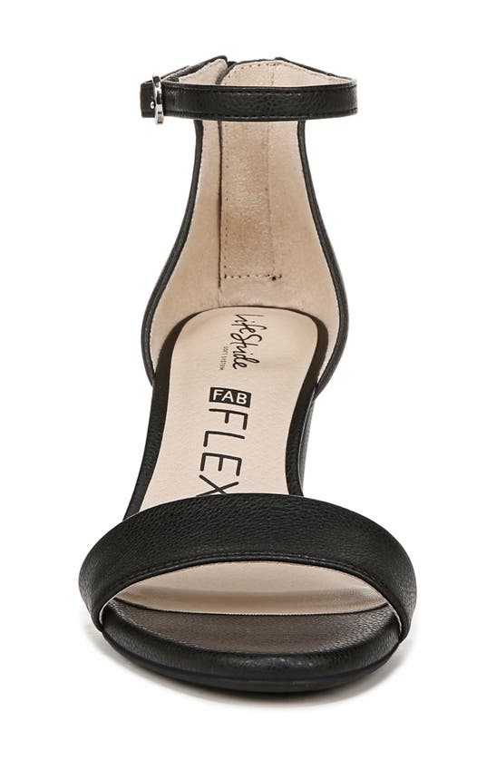 Shop Lifestride Florence Ankle Strap Sandal In Black