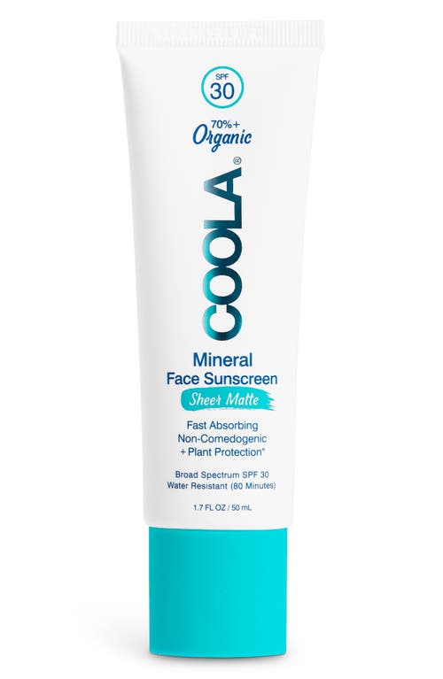 ® COOLA Suncare Mineral Face Sunscreen Lotion Sheer Matte SPF 30