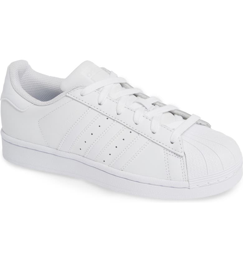  Superstar Sneaker, Main, color, WHITE/ WHITE / WHITE