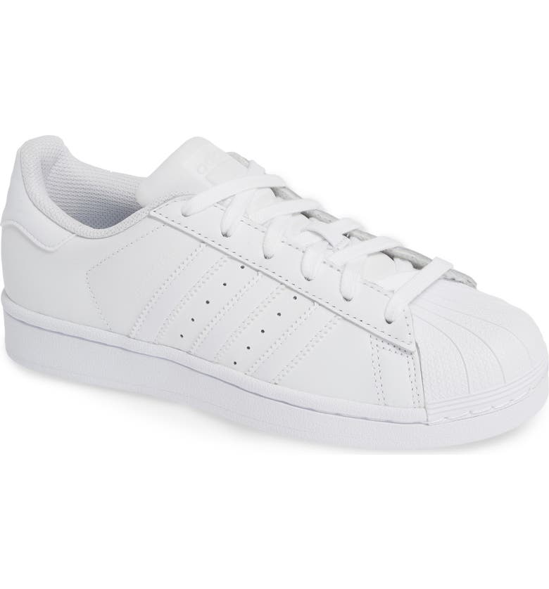  Superstar Sneaker, Main, color, WHITE/ WHITE / WHITE