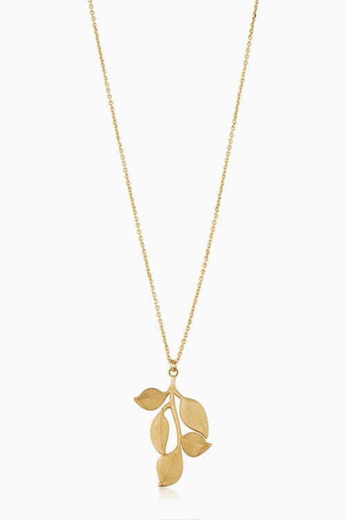 Shop Oradina 14k Yellow Gold New Beginnings Pendant Necklace