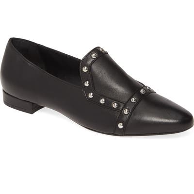 Agl Studded Loafer, Black