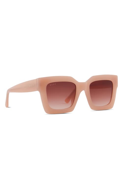 DIFF Dani 54mm Gradient Square Sunglasses in Dusk Gradient