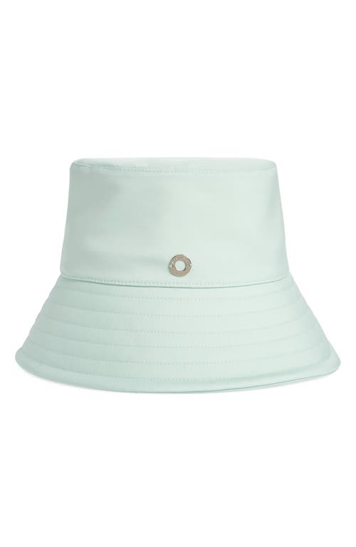 Loro Piana Zita Linen Bucket Hat in Aquamarine at Nordstrom, Size Small