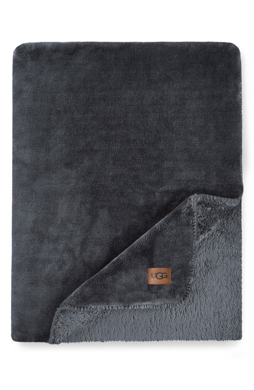 UGG(R) Whistler Throw Blanket in Onyx