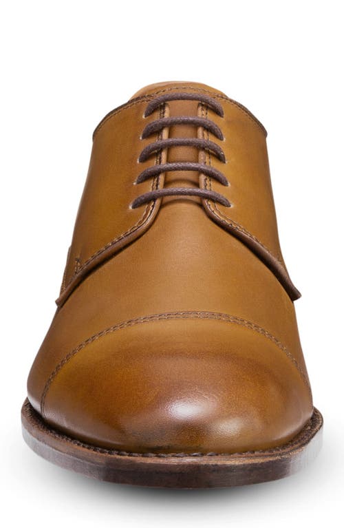 Shop Allen Edmonds Park Avenue Derby In Walnut