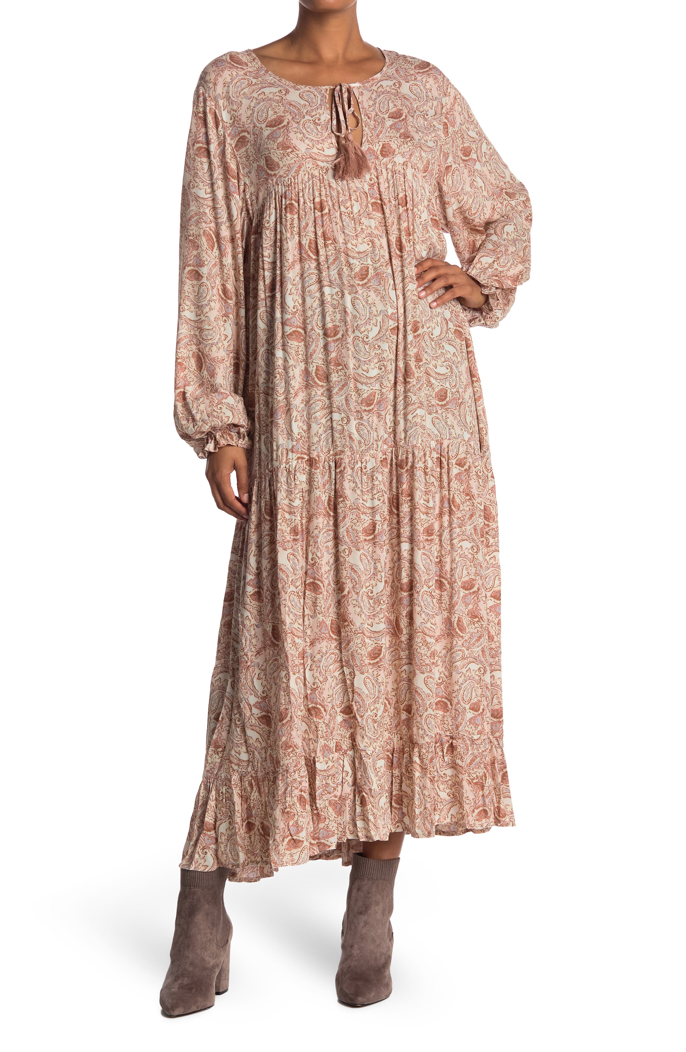 boho oversized dress