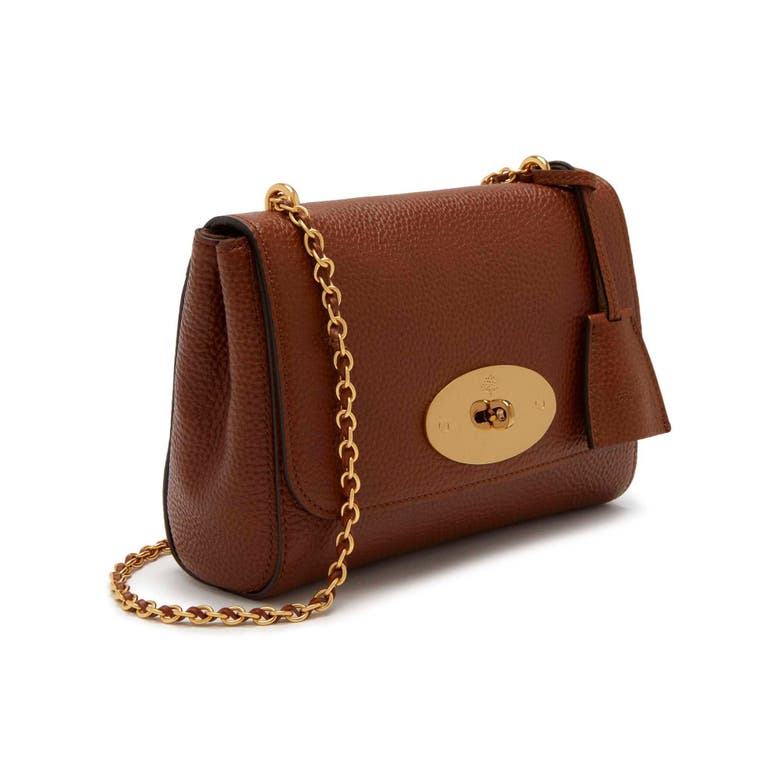 Shop Mulberry Lily Convertible Leather Shoulder Bag In Oak