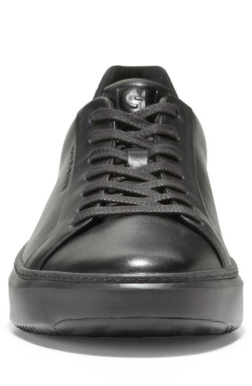 Shop Cole Haan Grandpro Topspin Sneaker In Black/black