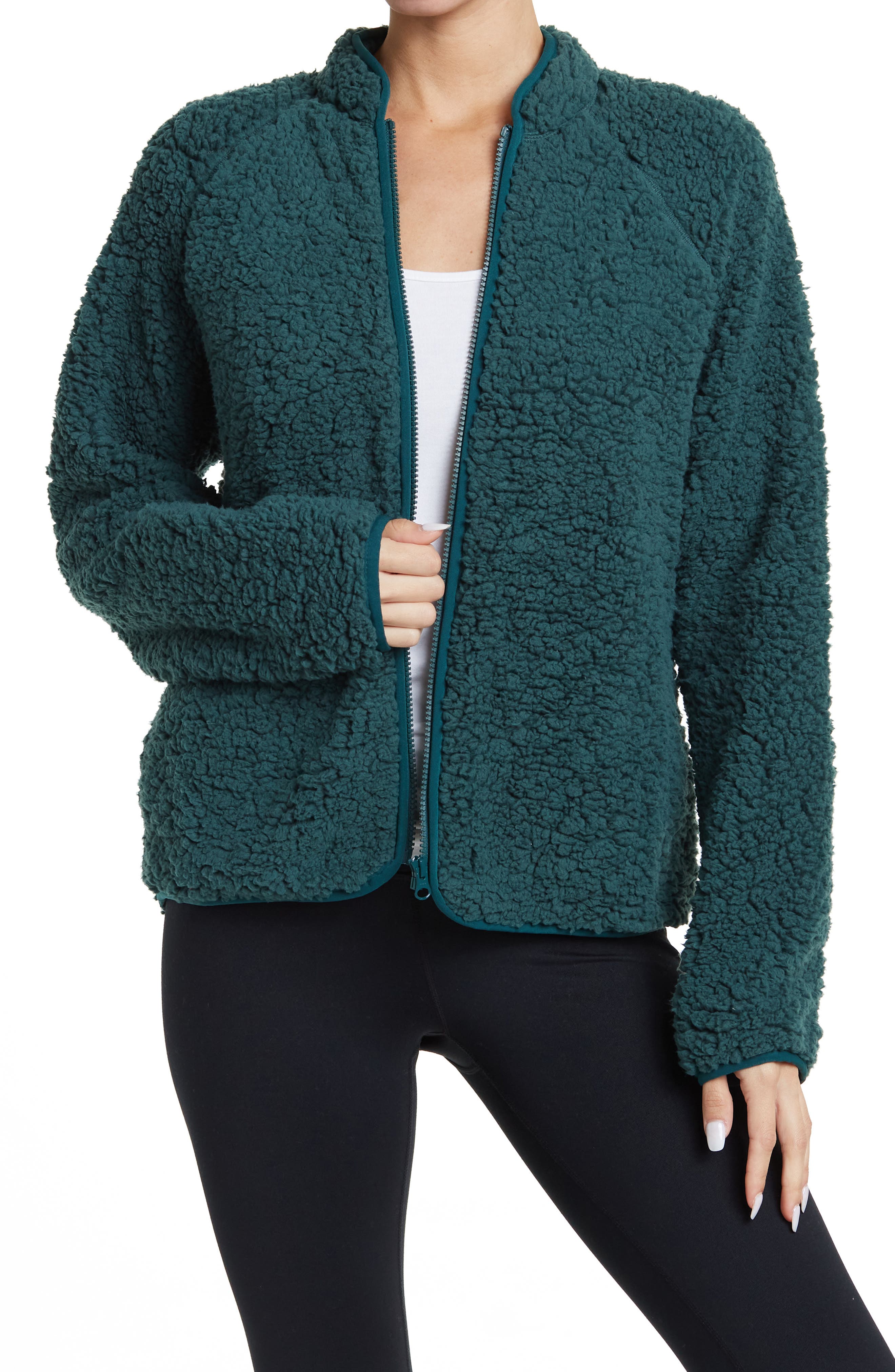 sherpa jacket women's nordstrom rack