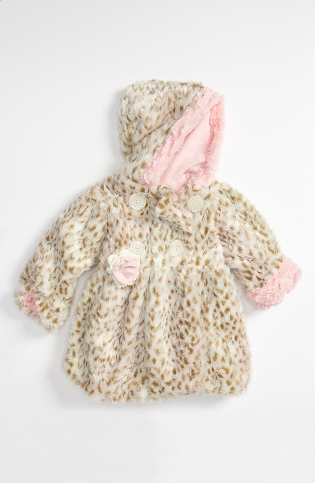 baby leopard fur coat