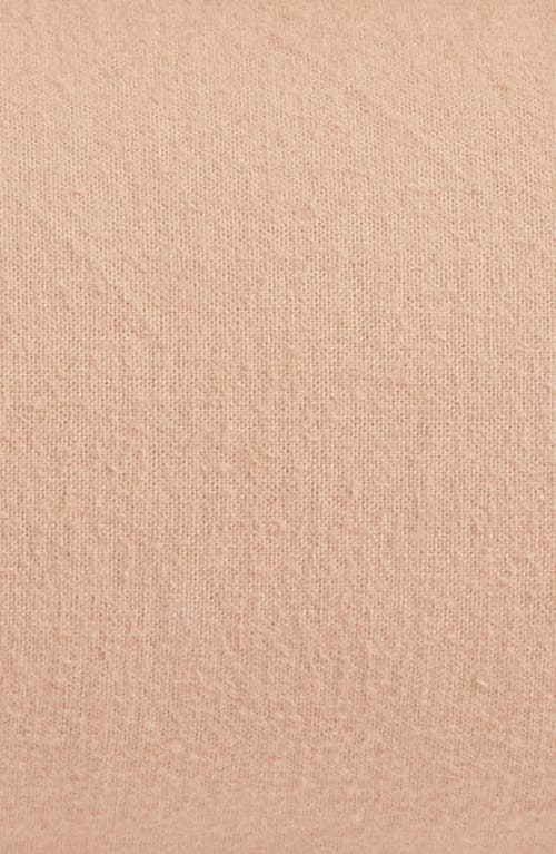 Shop Nordstrom Organic Cotton Flannel Sheet Set In Tan Natural