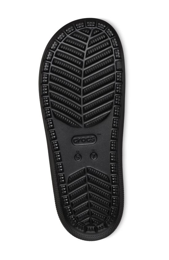 Crocs Baya Platform Sandals Women Black 6 In Black