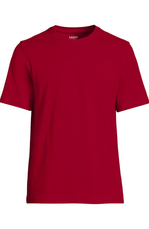 Shop Lands' End Super-t Short Sleeve T-shirt In Rich Red