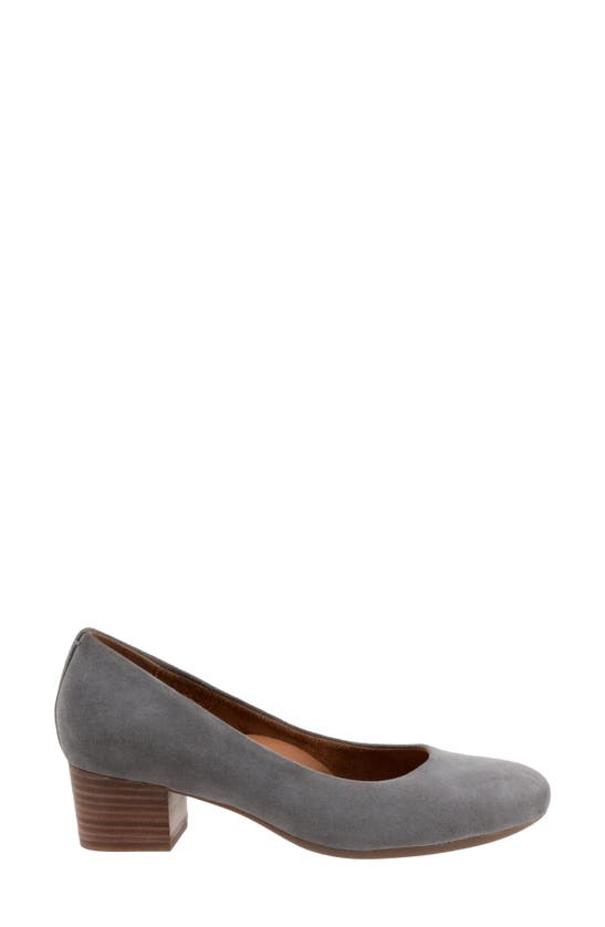 Shop Softwalk ® Lynn Pump In Grey Suede