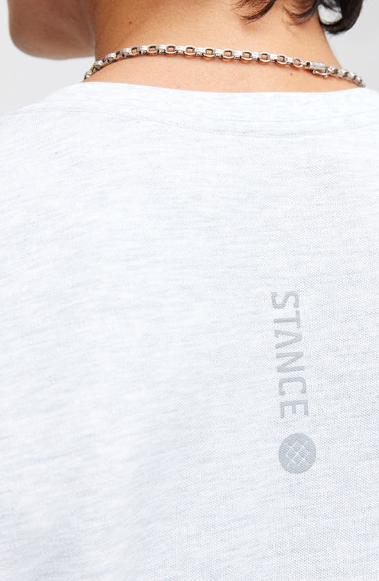 Shop Stance Fragment Performance T-shirt In Heather Stone